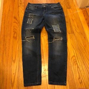 Hippie laundry stretch boyfriend jeans, 31